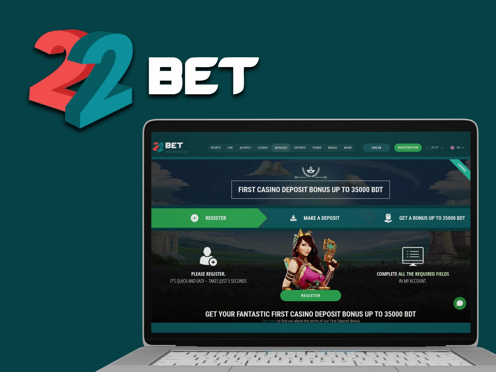 We will tell you how to use the bonus from 22bet.