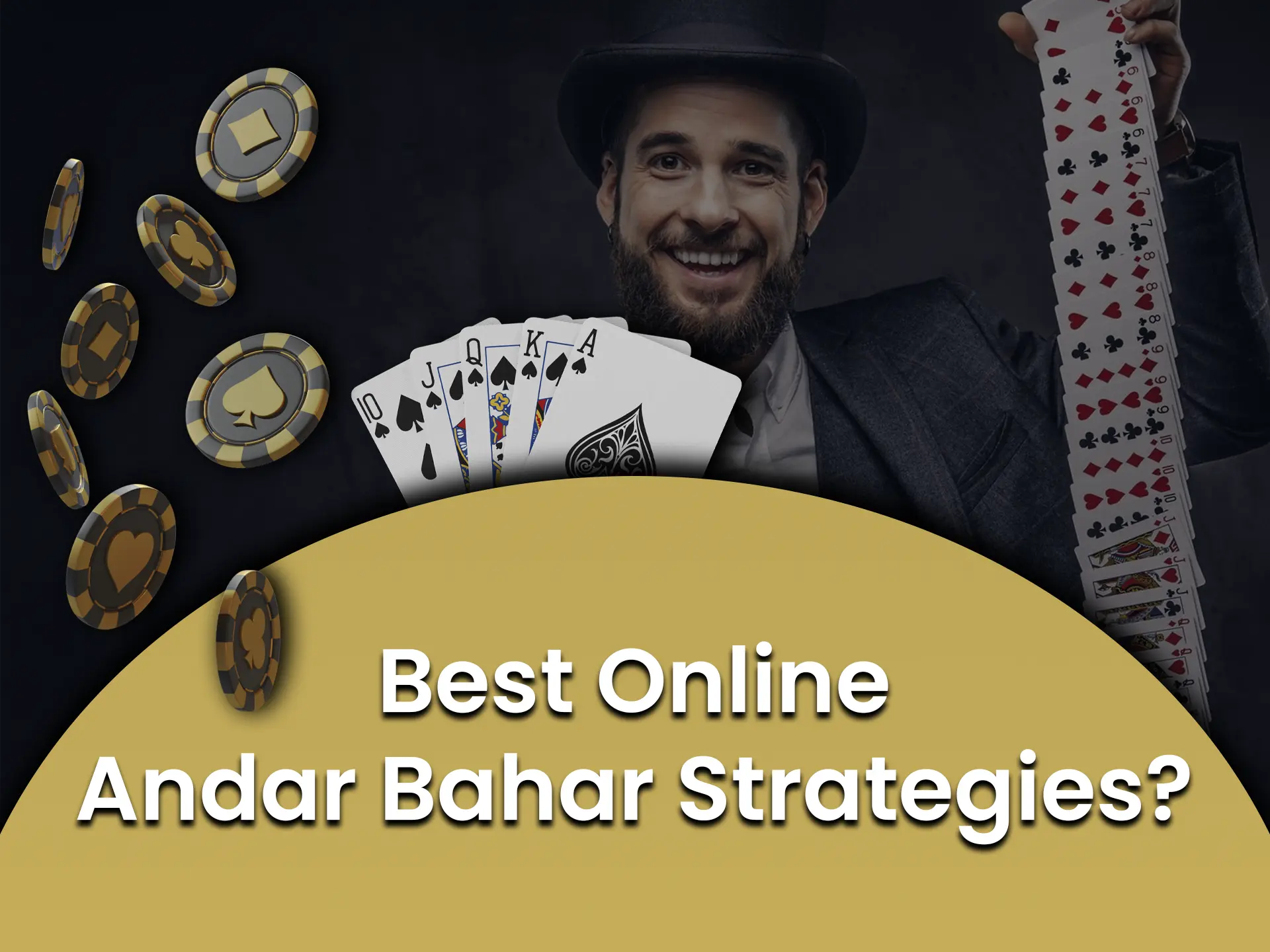 Use strategies and tactics to win regularly in Andar Bahar game.