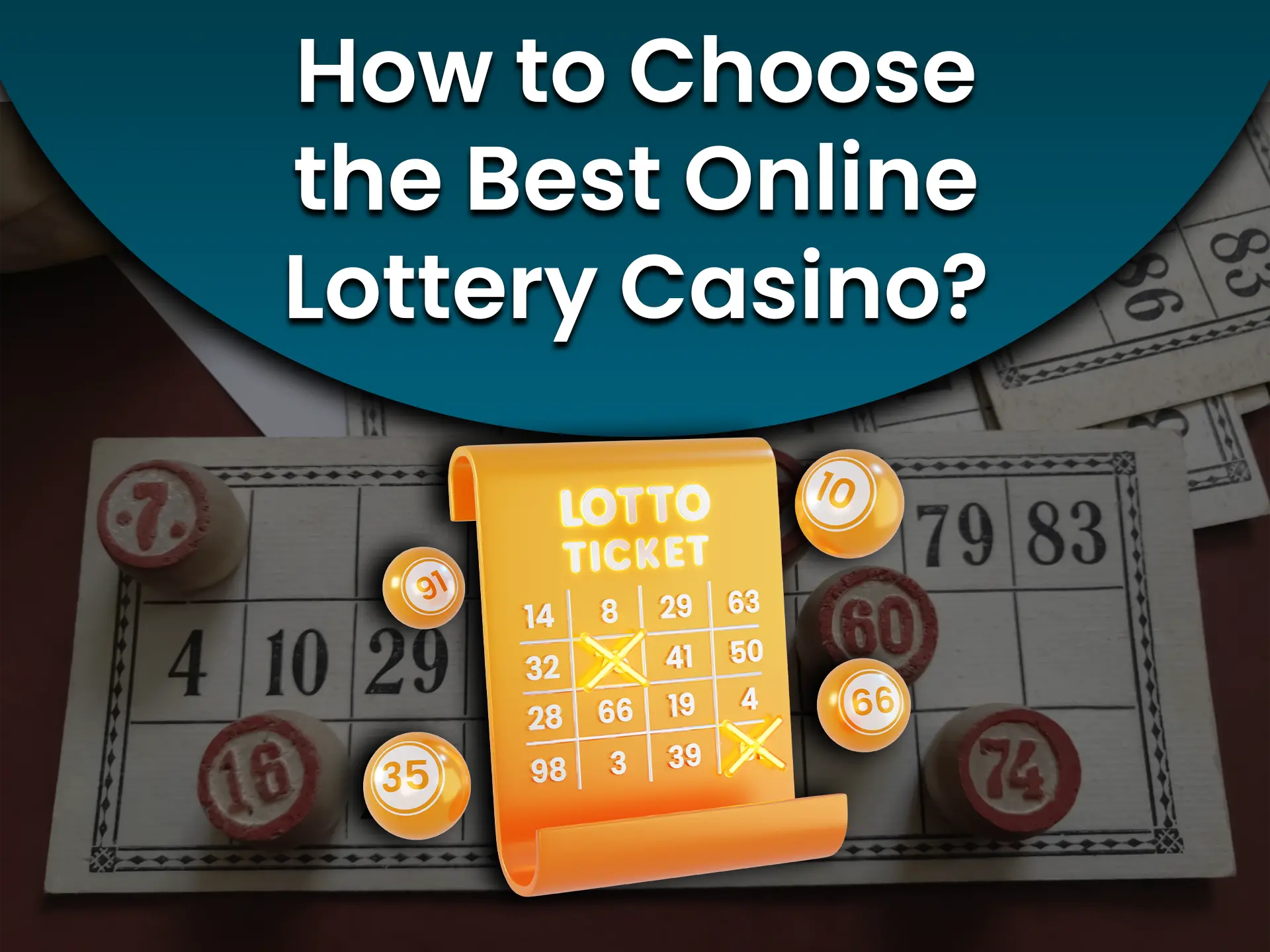 Learn how to quickly identify the right casino to play the lottery.