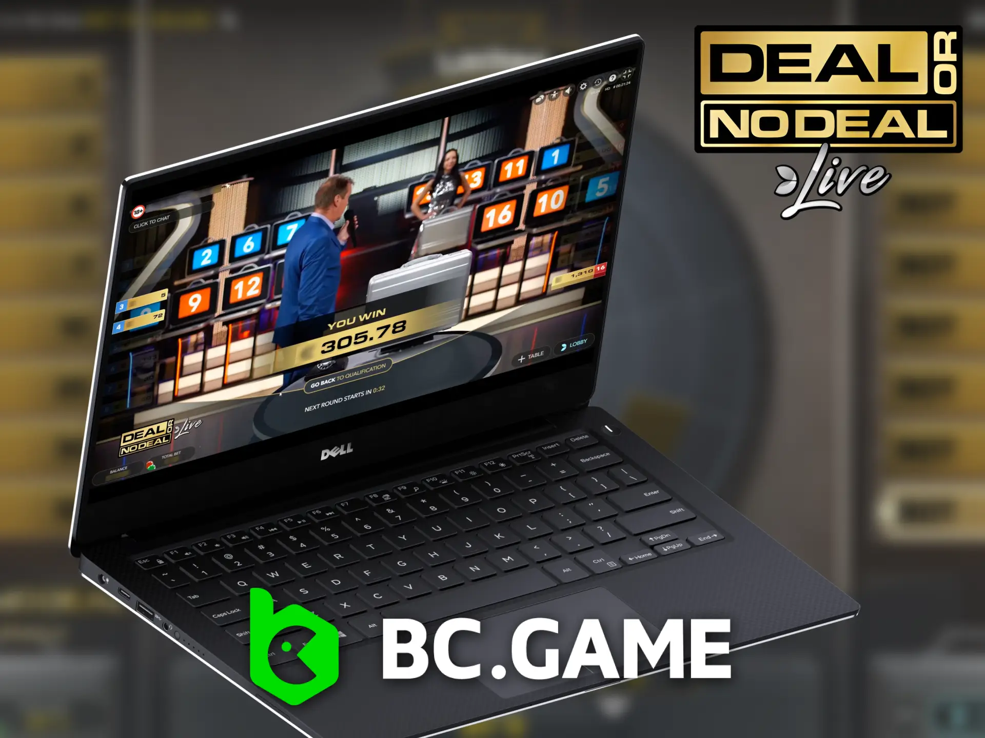 BC Game offers you to play Deal or No Deal.