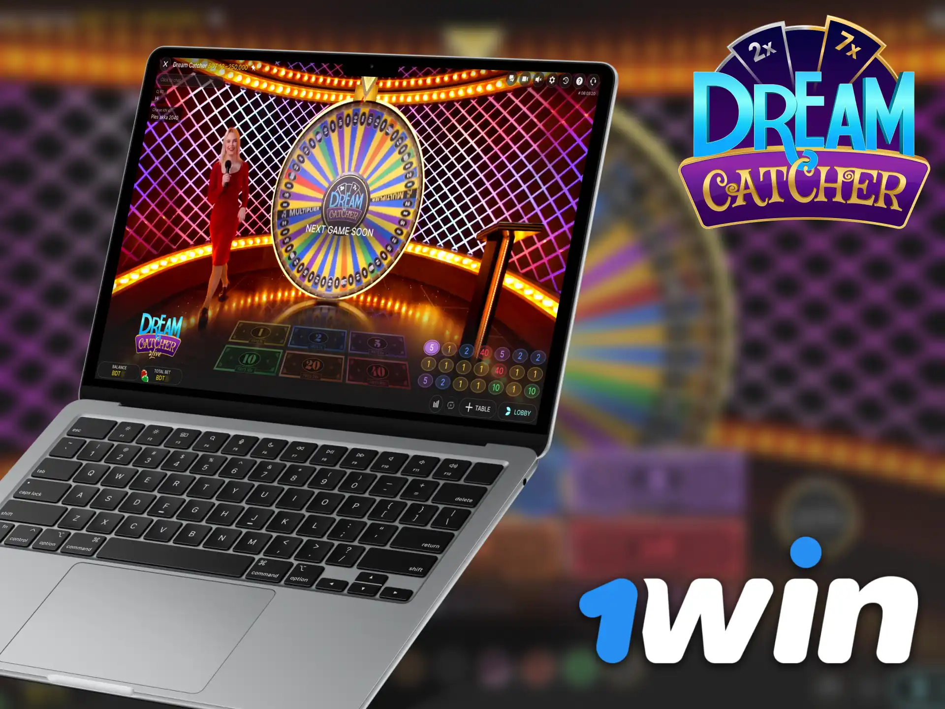 1win is an online casino that offers Dream Catcher Live.