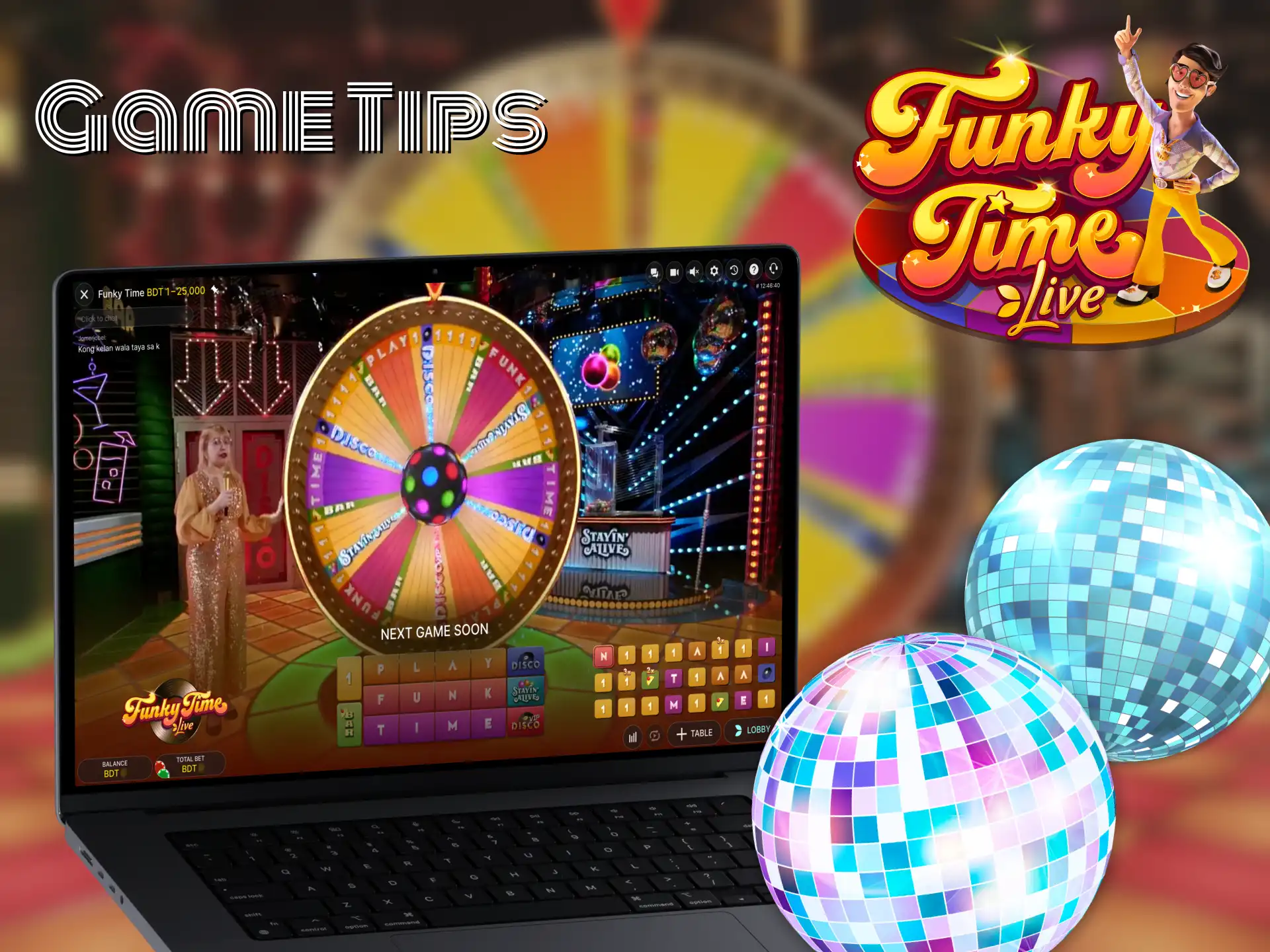 Maximize your winnings with some strategies in Funky Time.