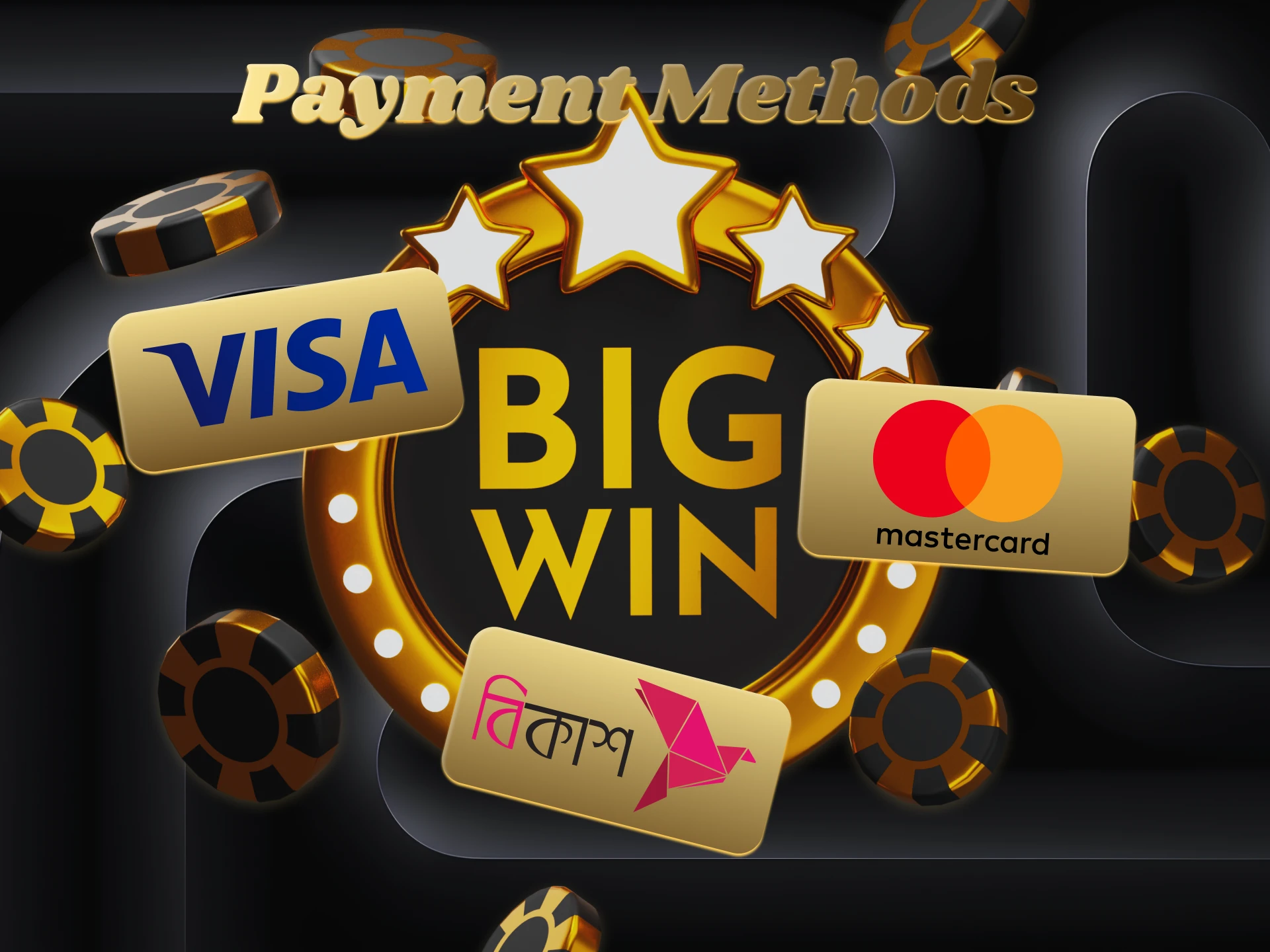 Live casino sites offer a wide range of payment methods.