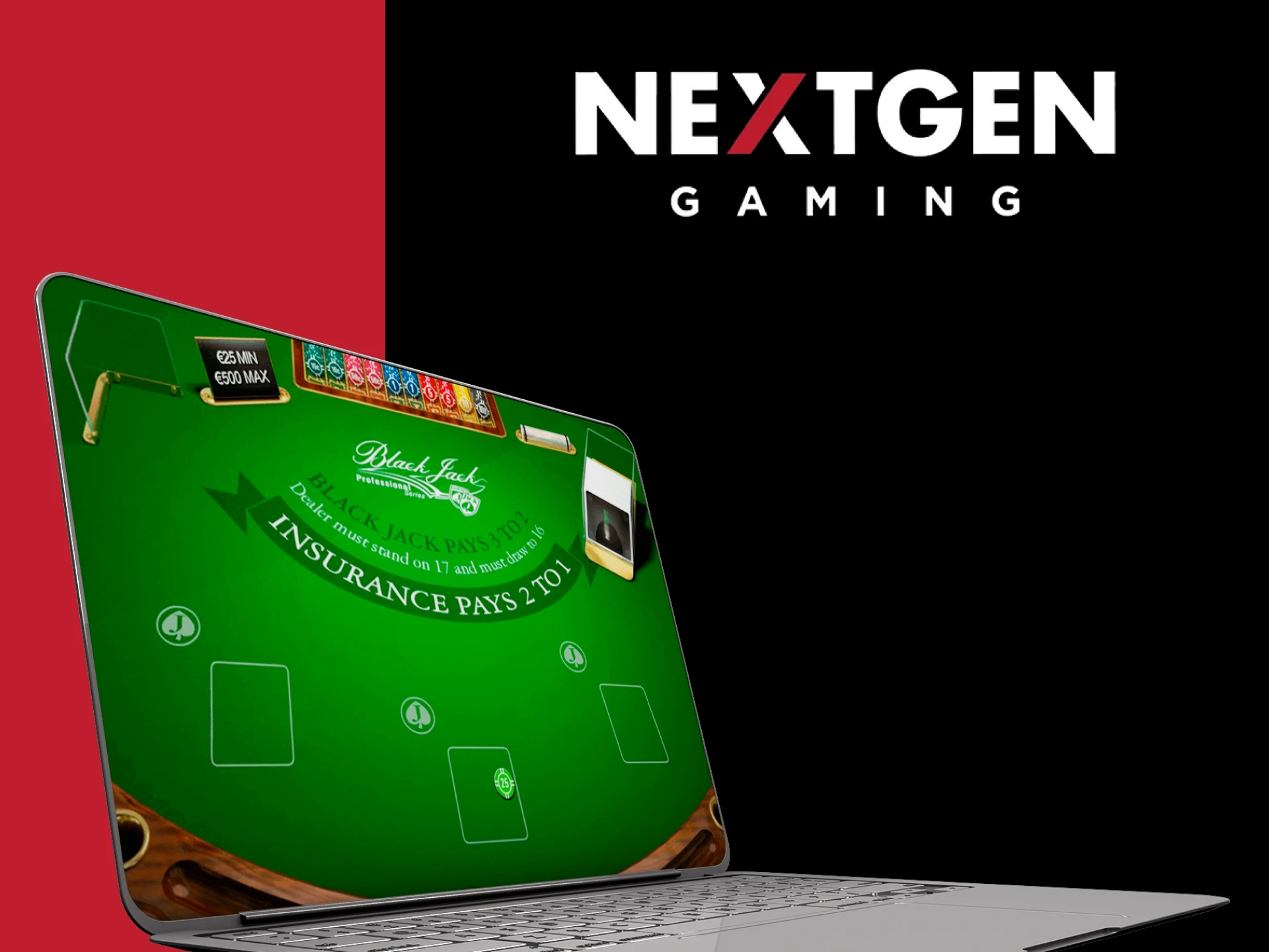 Blackjack is the perfect choice of games from Nextgen.