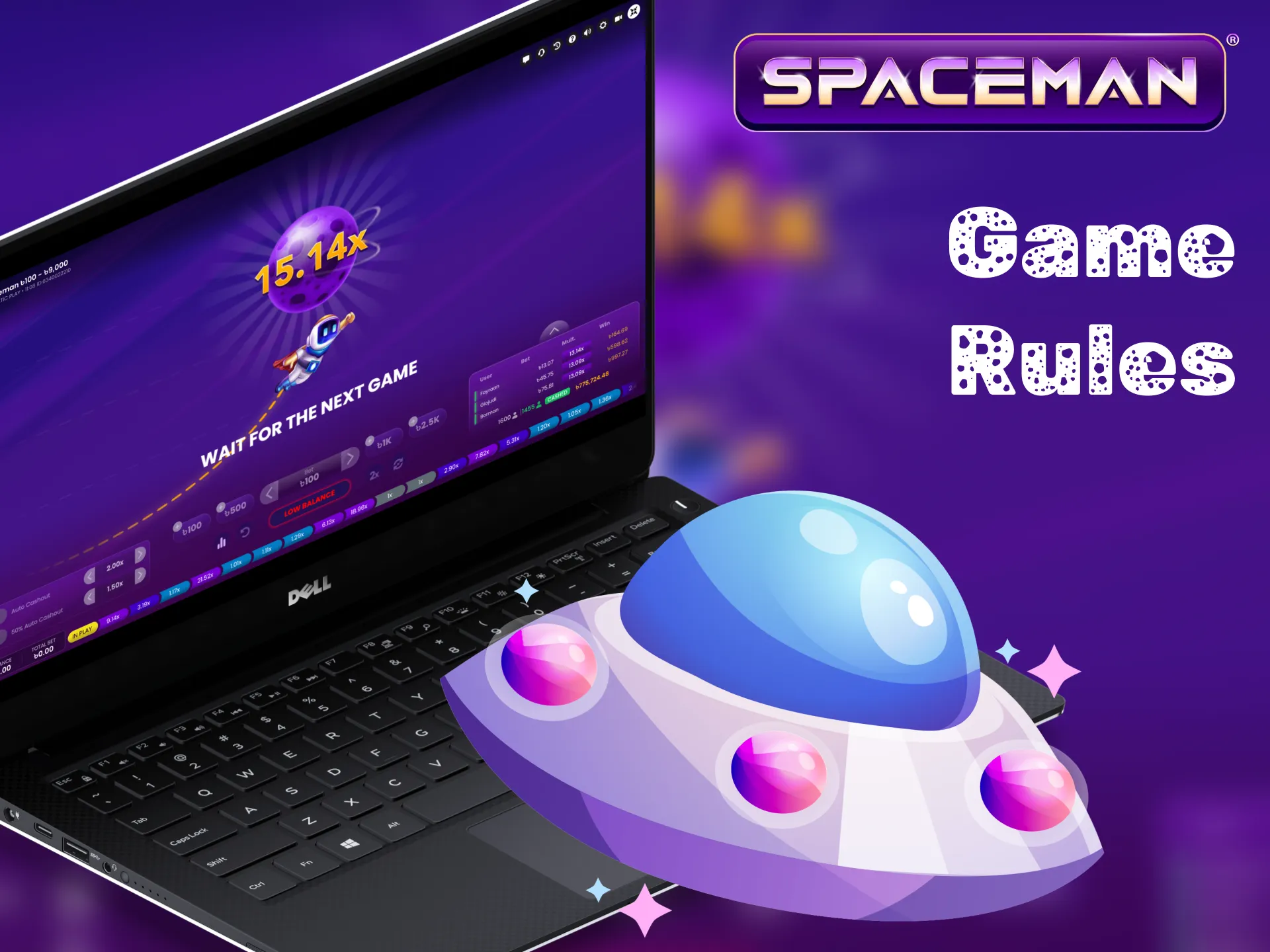 Learn the basic rules of the Spaceman game.