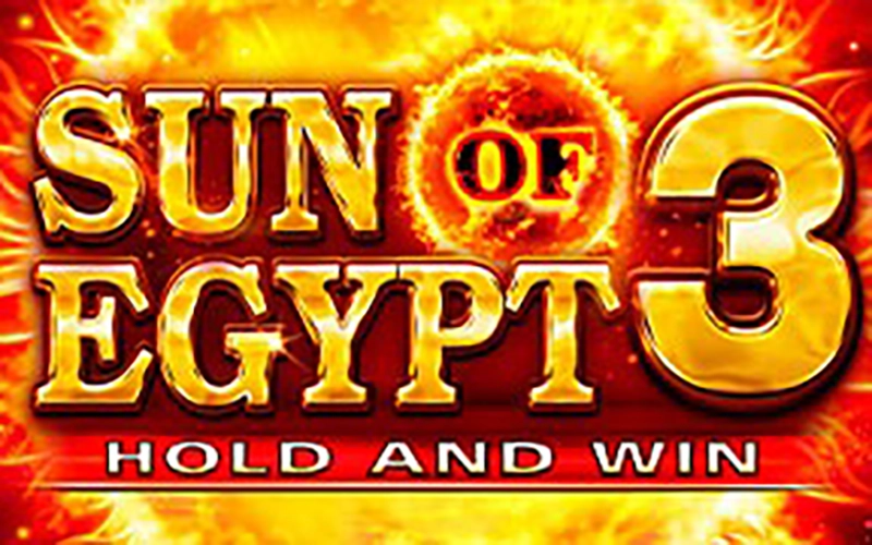 Test your tactics in the Sun of Egypt 3 game from 1xBet Casino.