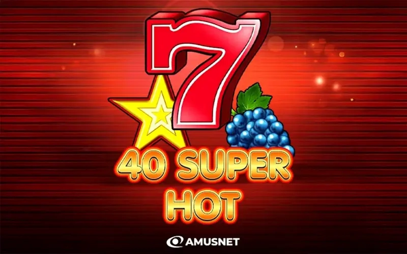 Get high multipliers in the 40 Super Hot game from BC Game Casino.