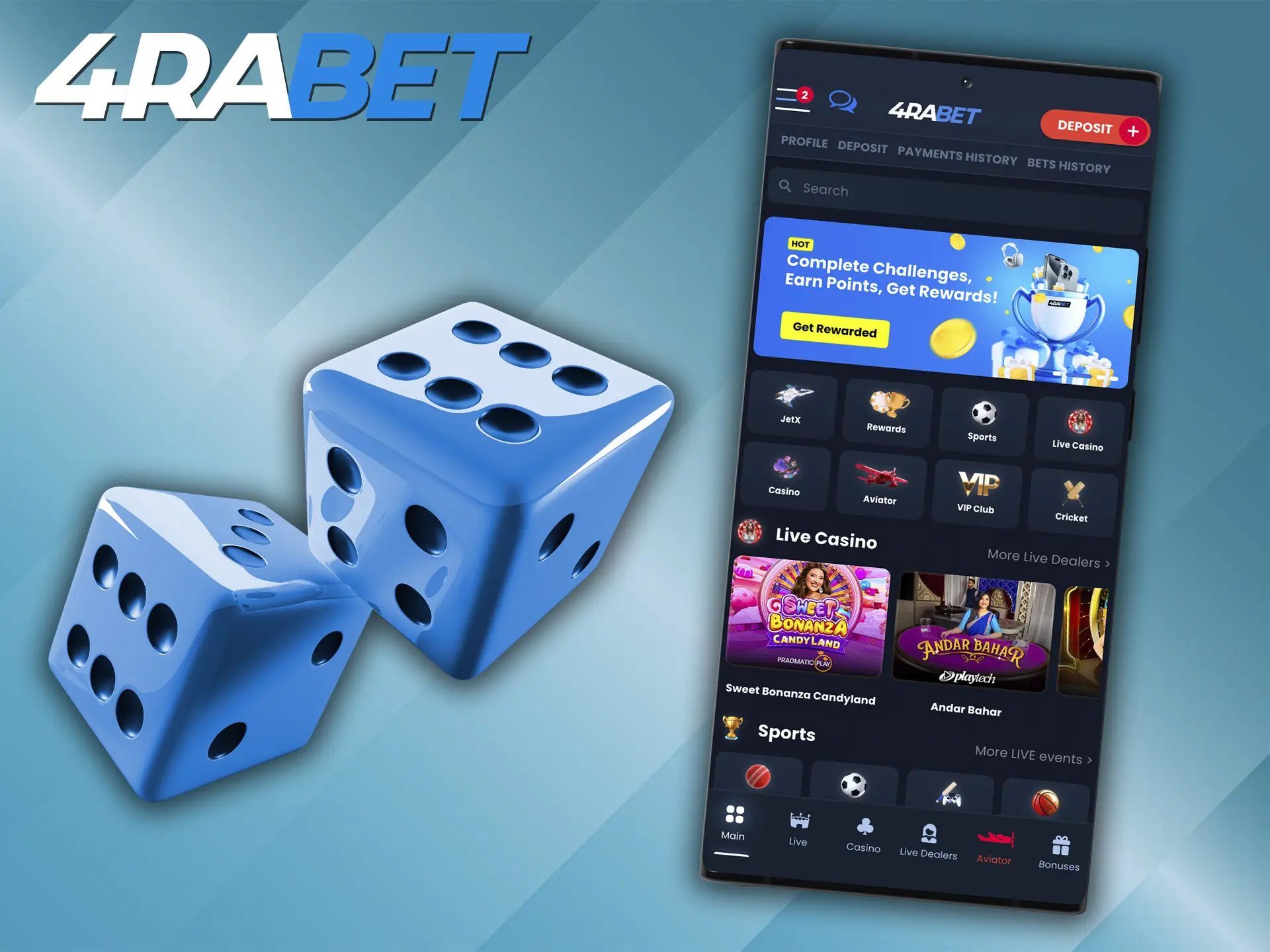 Find out why 4Rabet users prefer to use apps on casino games.