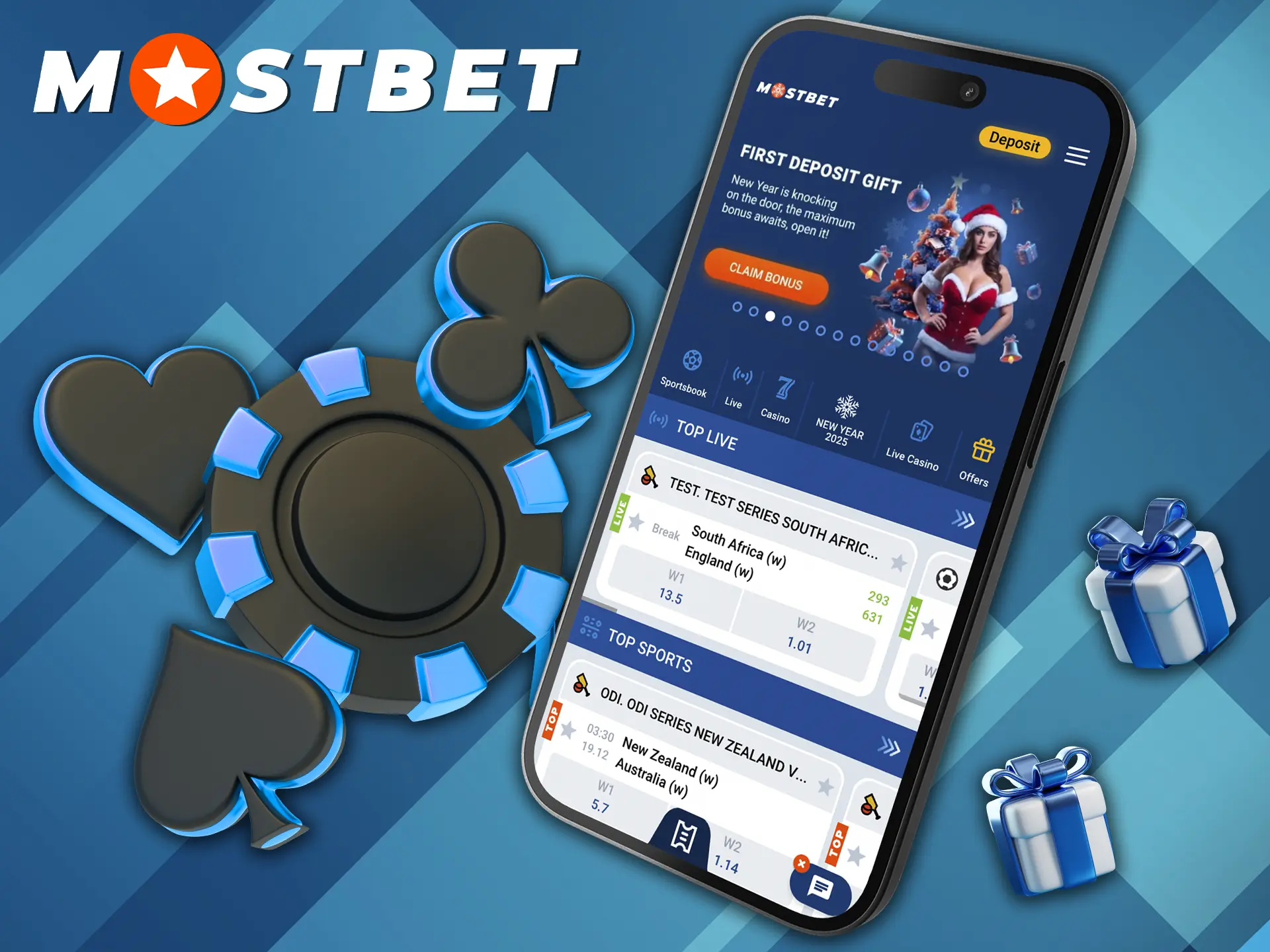 Explore the lucrative offers available on the Mostbet app.