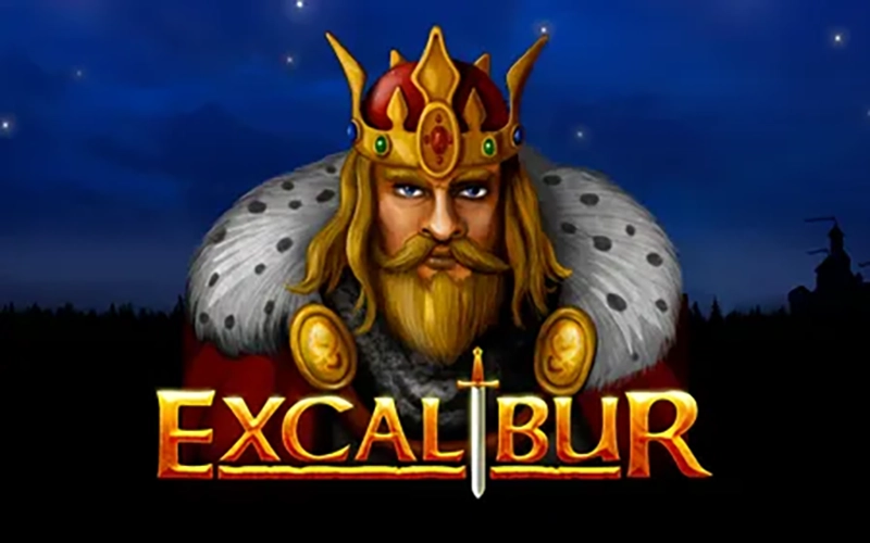 Show off your skills in the Excalibur game from Krikya Casino.