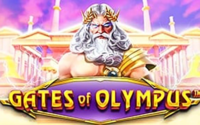 Taste your luck in the Gates of Olympus game from Krikya Casino.