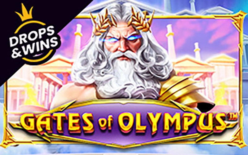 Enjoy the emotion of winning the Gates of Olympus game from Melbet Casino.