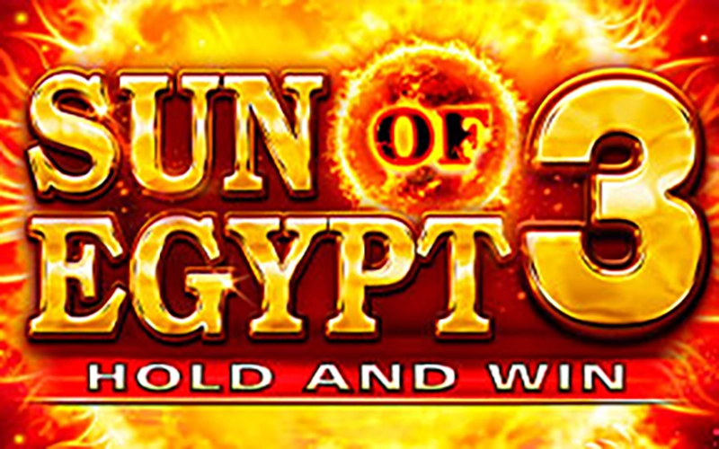 Win big in the Sun of Egypt 3 game from Melbet Casino.