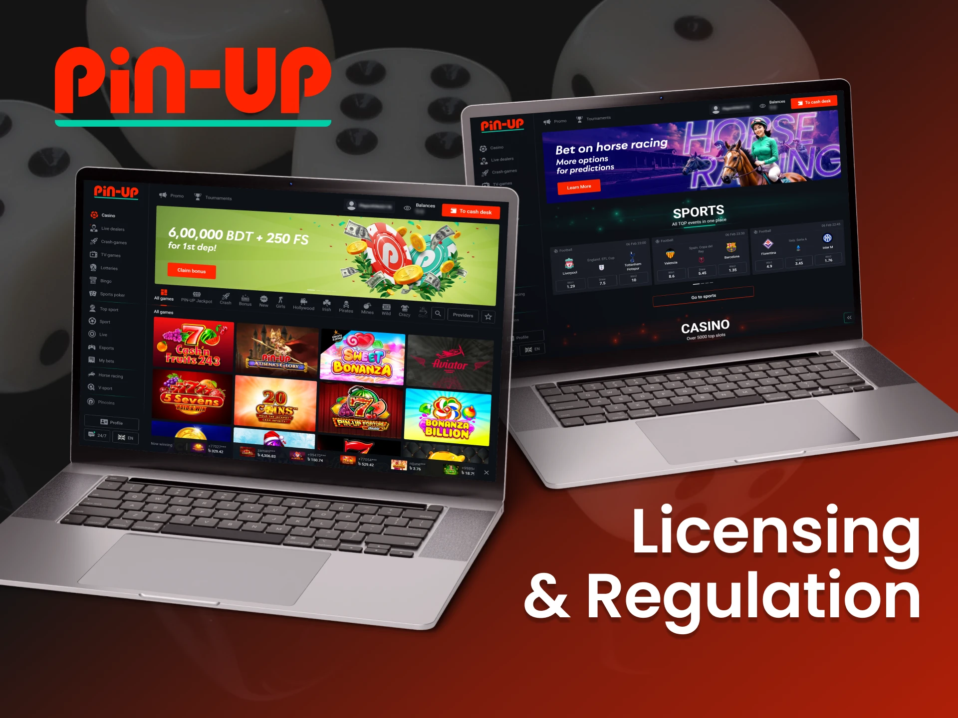 Pin Up online casino operates as a licensed and regulated platform.